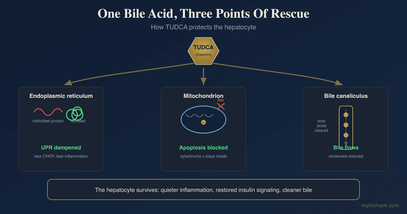 9 Benefits Of TUDCA: The Bile Acid That Eases ER Stress, Protects The Liver, And Supports The Mitochondria