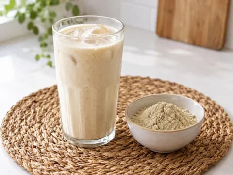 Super Quick Fiber and Protein Smoothie