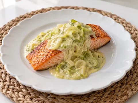 Leek Alfredo