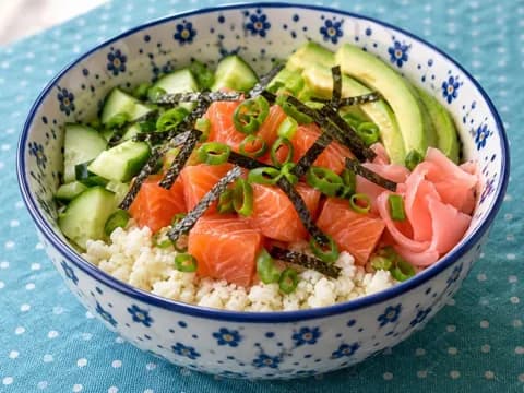 No-Rice Sushi Bowl