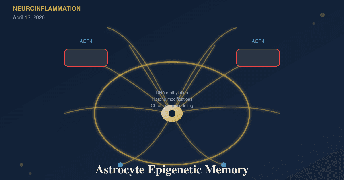 Astrocyte Epigenetic Memory And Neuroinflammation
