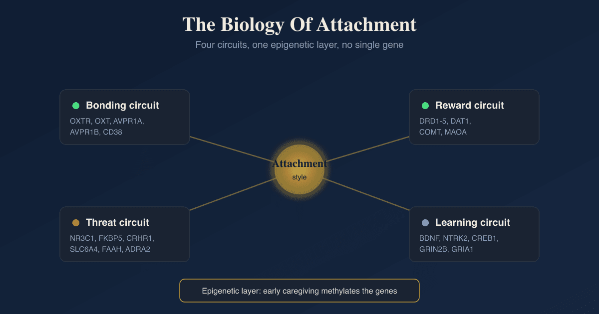 The Epigenetics Of Attachment Style: A Gene-By-Gene Map