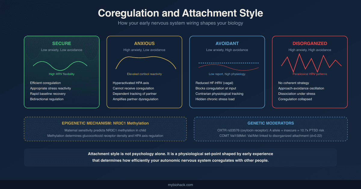 Coregulation And Attachment Style: How Your Early Nervous System Wiring Shapes Your Biology