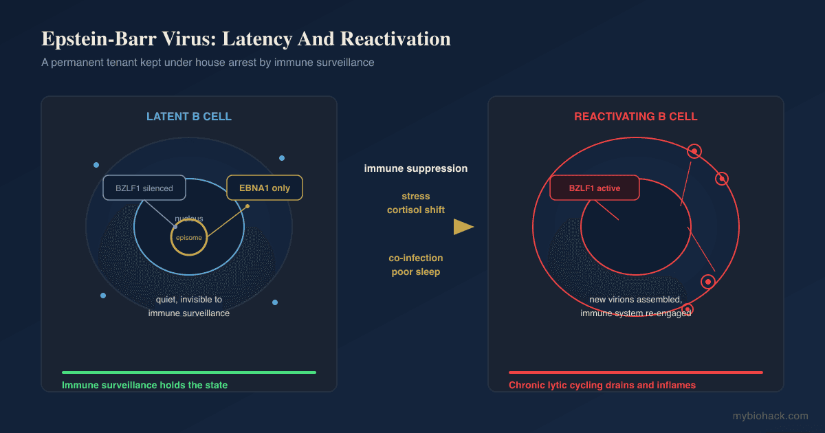 Epstein-Barr Virus Reactivation: Latency, Chronic Fatigue, Long COVID, And Multiple Sclerosis