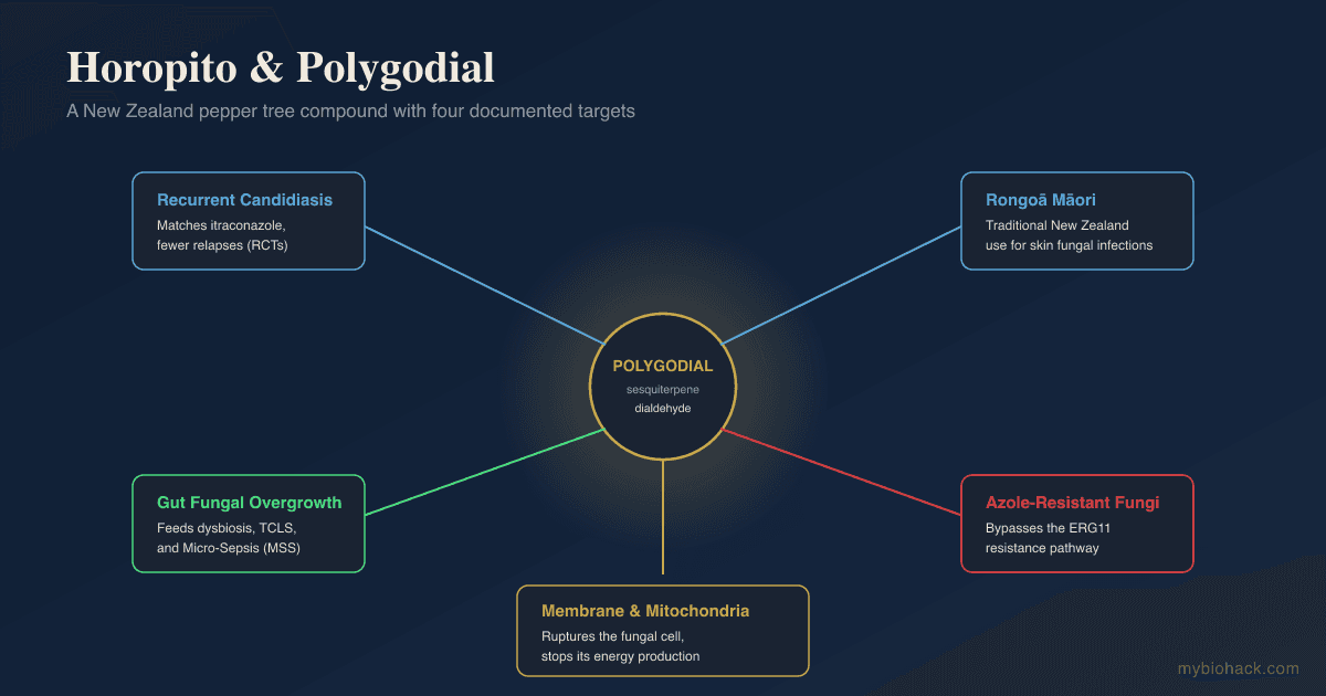 The 6+ Benefits Of Horopito (Pseudowintera Colorata) And Its Antifungal Compound Polygodial