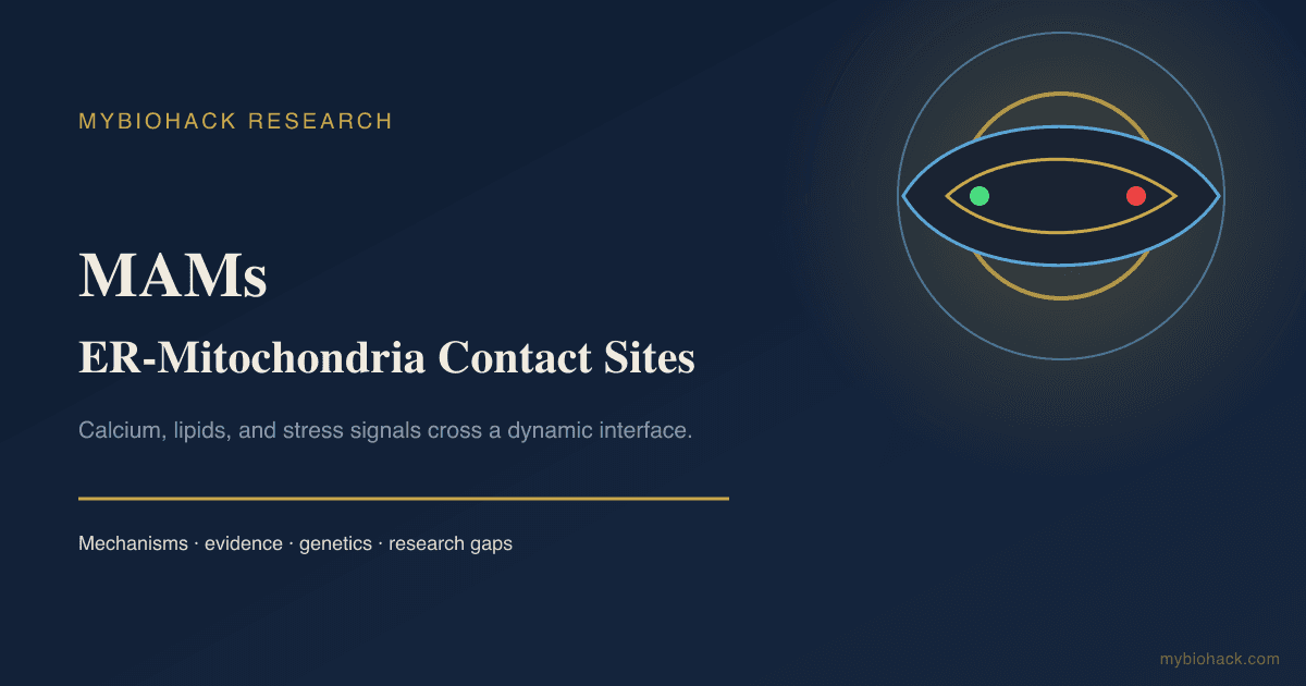 Mitochondria-ER Contact Sites (MAMs): Calcium, Lipids, And Neuroinflammation
