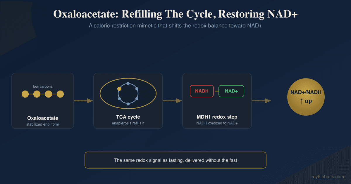 8 Benefits Of Oxaloacetate: The NAD+/NADH Ratio, TCA Anaplerosis, And The Fatigue Evidence