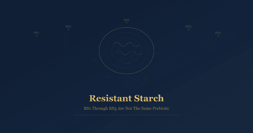 Resistant Starch: RS1, RS2, RS3, RS4, And RS5 Are Not The Same Prebiotic