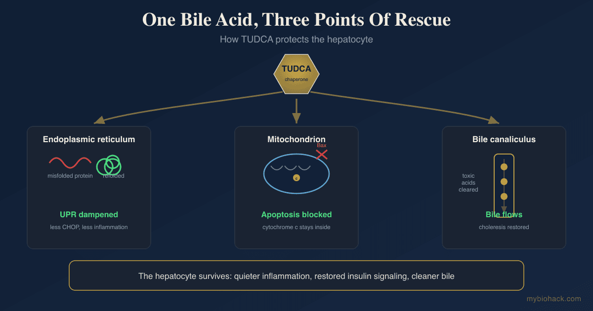 9 Benefits Of TUDCA: The Bile Acid That Eases ER Stress, Protects The Liver, And Supports The Mitochondria