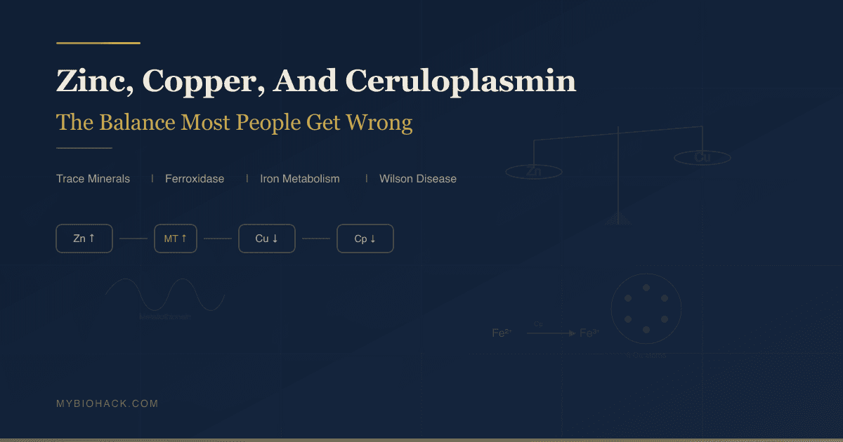 Zinc, Copper, And Ceruloplasmin: The Balance Most People Are Getting Wrong