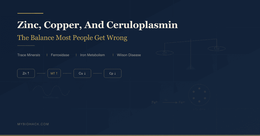 Zinc, Copper, And Ceruloplasmin: The Balance Most People Are Getting Wrong