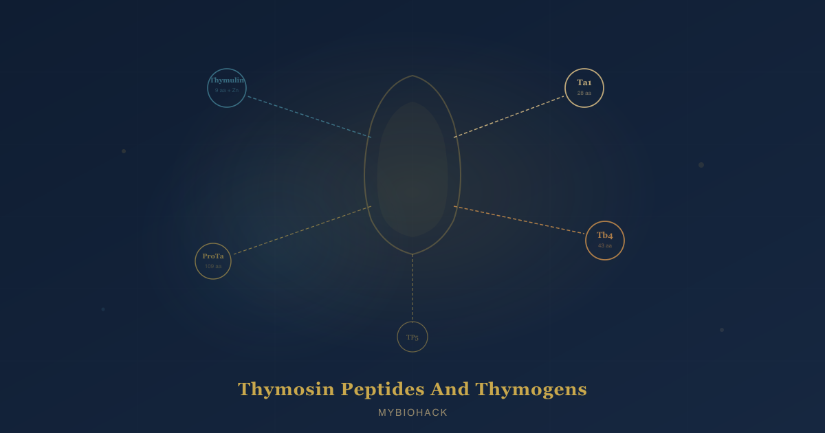 Thymosin Peptides And Thymogens: The Thymus's Hormonal Language For Immune Regulation
