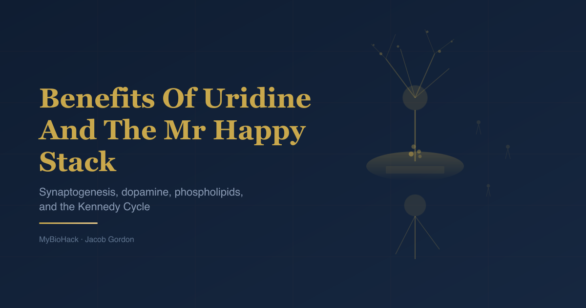 Benefits of uridine and the Mr Happy Stack: synaptogenesis, dopamine, phospholipids, and the Kennedy Cycle